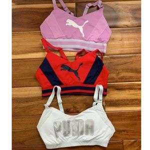 Set of 3: Puma Sports Bras!